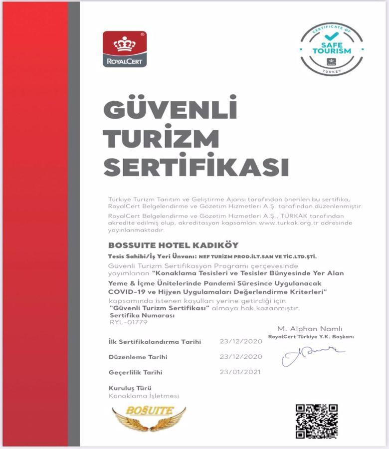 Hotel Bossuite Kadikoy Istanbul Exteriör bild